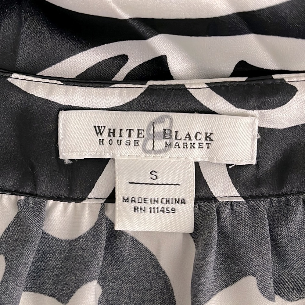 3/$10 White House Black Market Silky Boat Neck Mini Dress - Picture 10 of 12